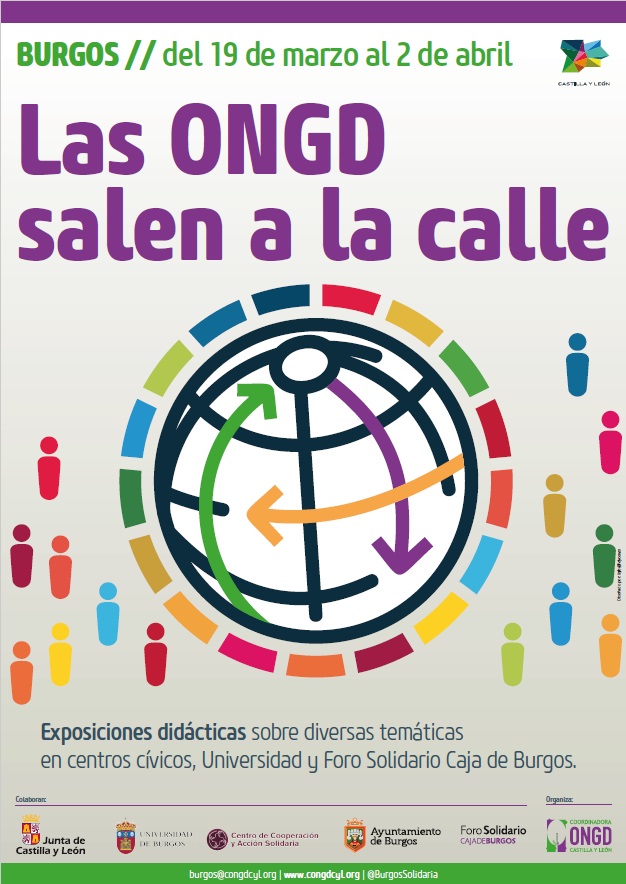 Cartel ONGD Salen a la Calle