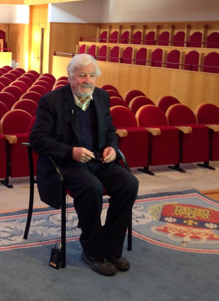 Marc Augé. Antropólogo francés creador de la teoría de los No Lugares. Conferencia en el Aula Romeros (I Foro de la Cultura)