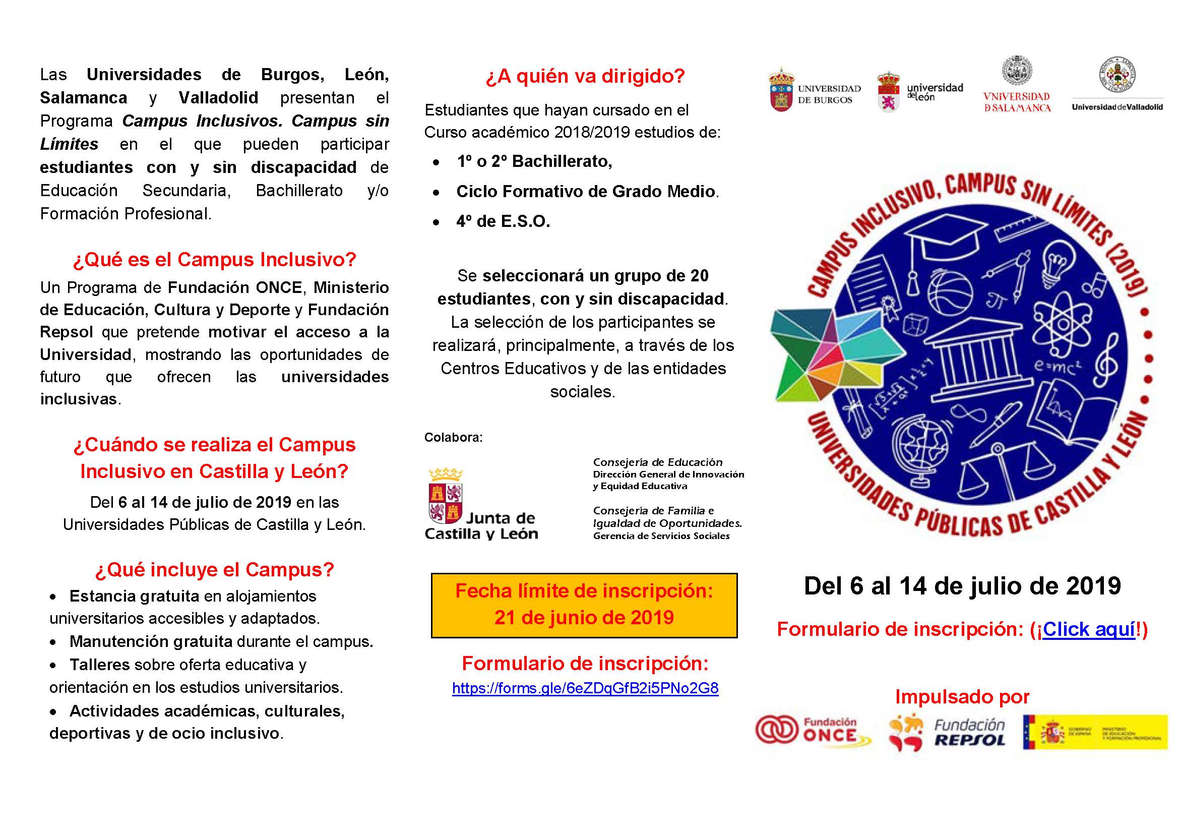 Programa Campus Inclusivo