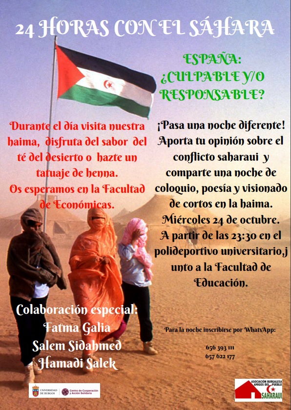 Noche de debate bajo la haima