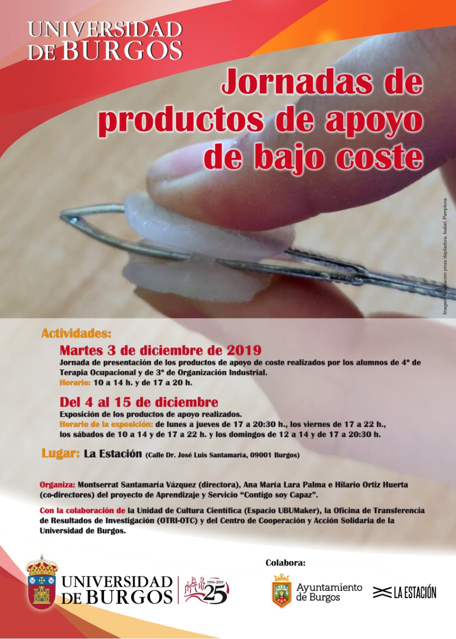Jornadas de productos de apoyo de bajo coste