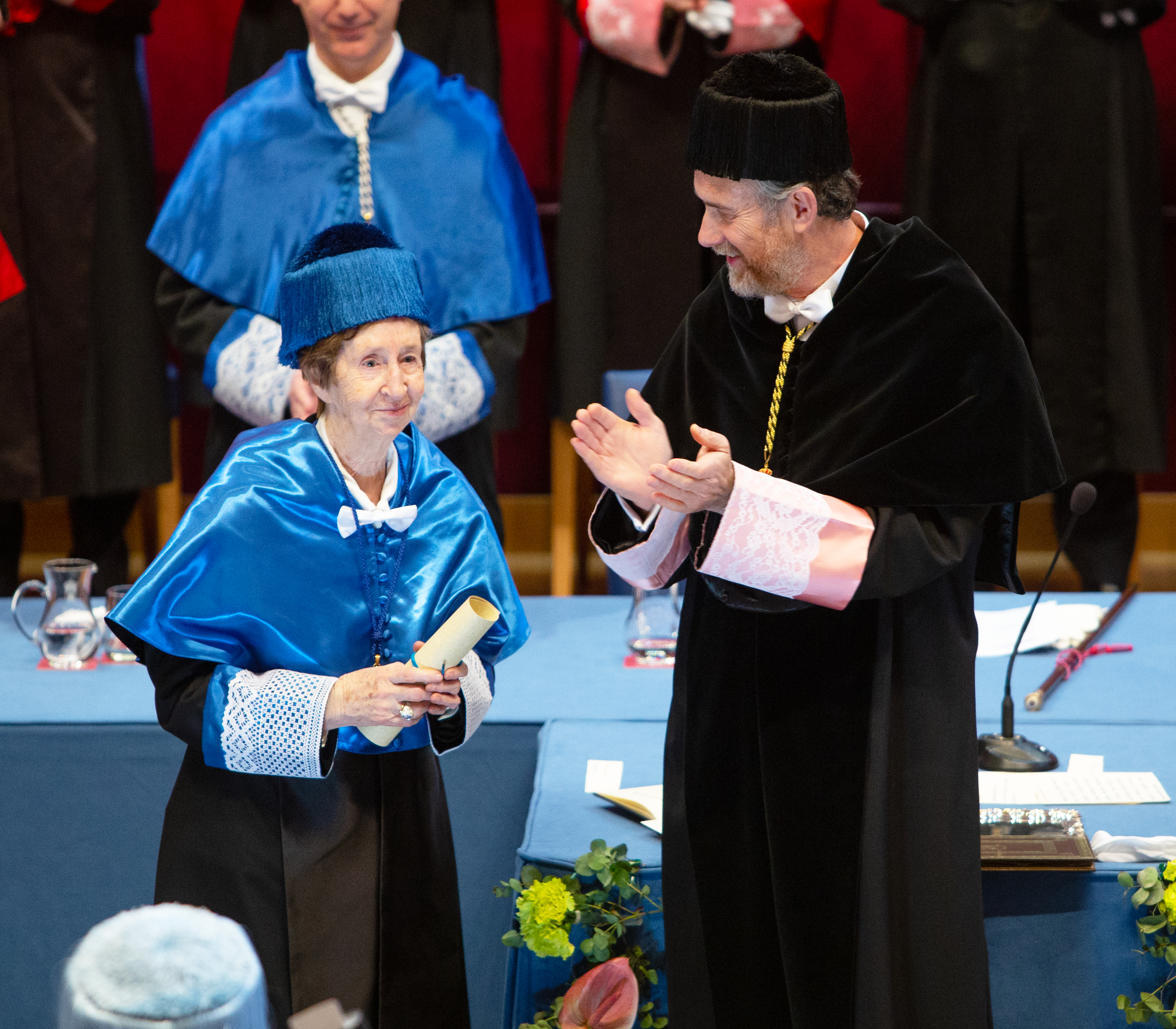 Margarita Salas Falgueras, doctora honoris causa por la Universidad de Burgos