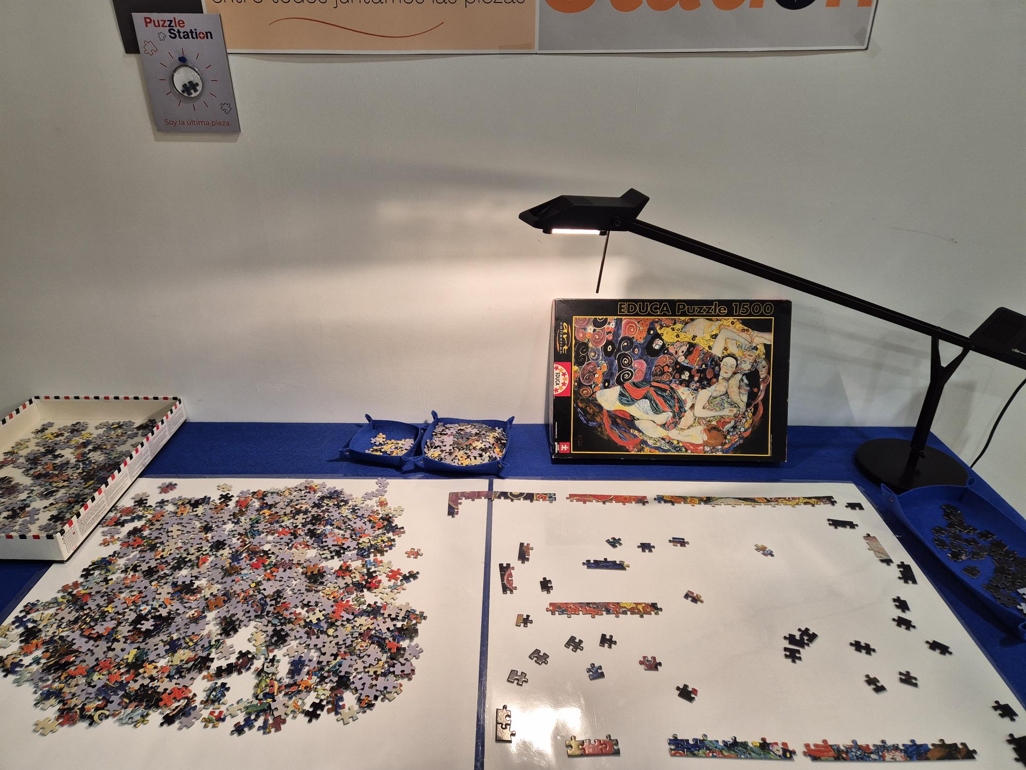 Nuevo puzzle en la Biblioteca Federico Sanz
