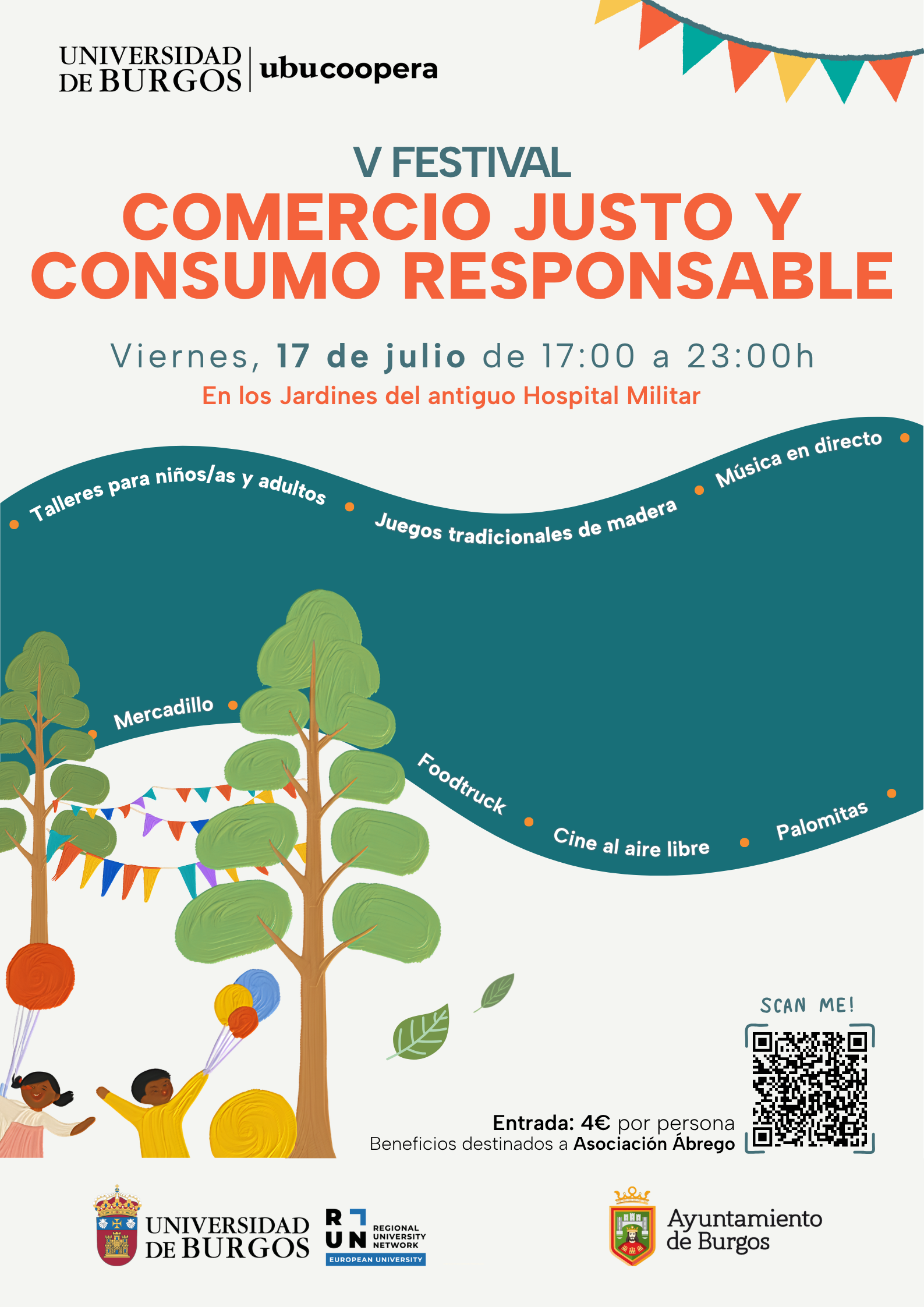 Cartel V Festival Comercio Justo y Consumo Responsable