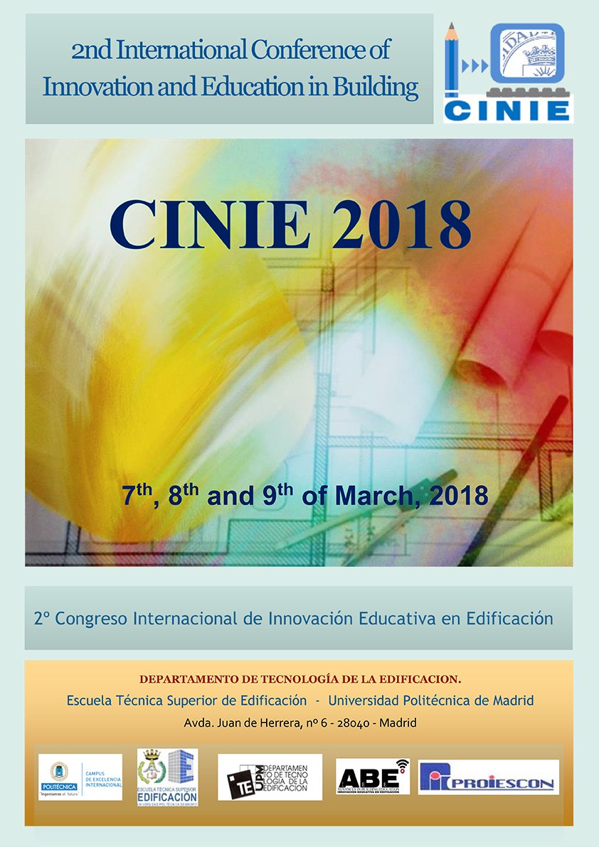 CINIE2018. 2nd International Conference of Innovation and Education in Building