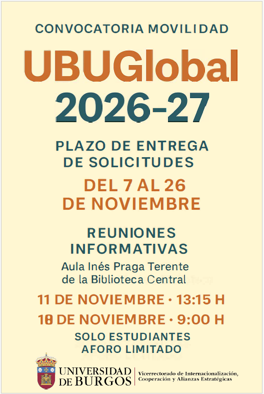 Cartel UBUGlobal 2026-27