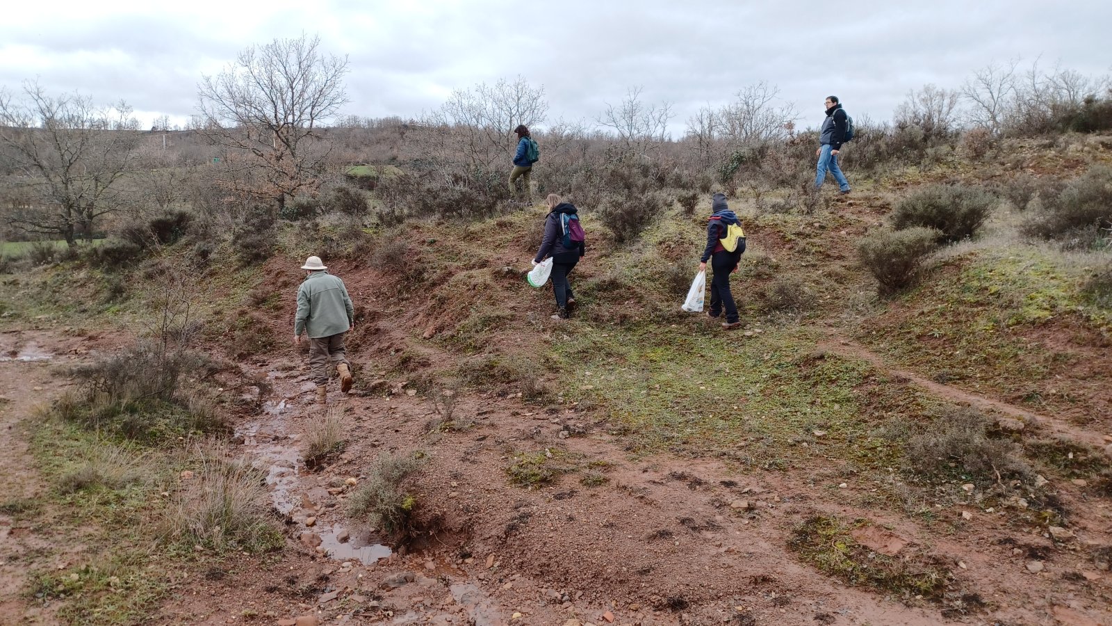 Prospección arqueológica sobre depósitos de un millón de años en el valle alto del río Arlanza