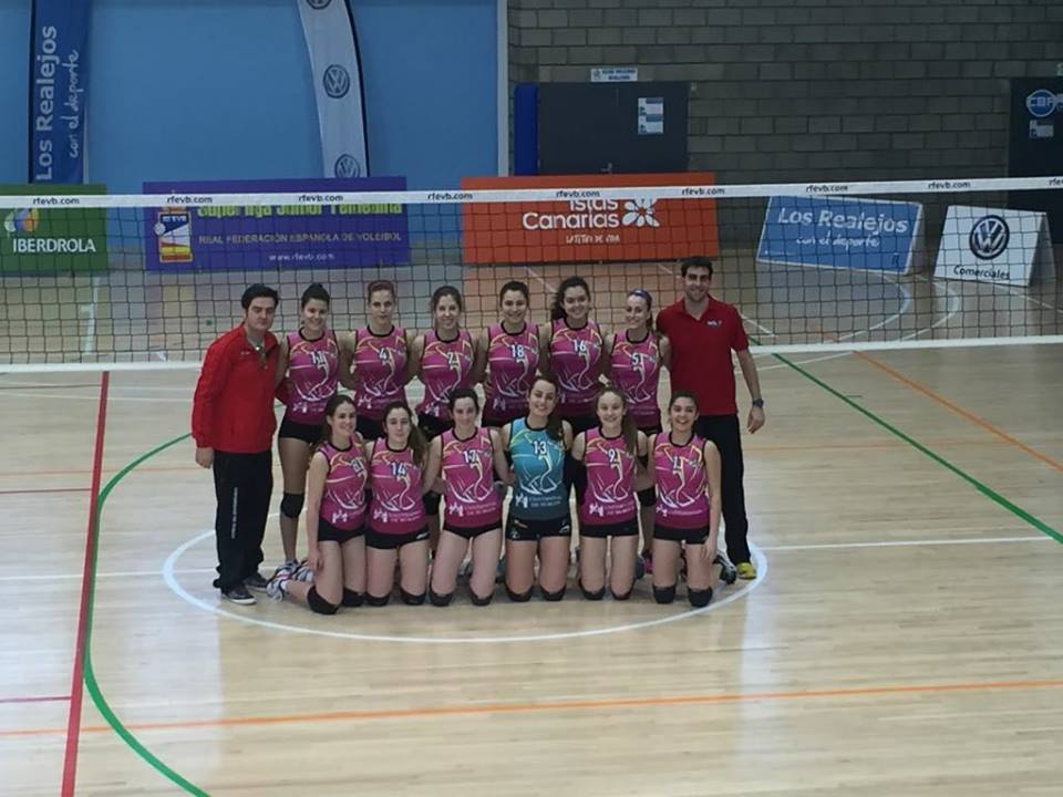 El UBU, tercero en la Superliga Junior de voley femenino