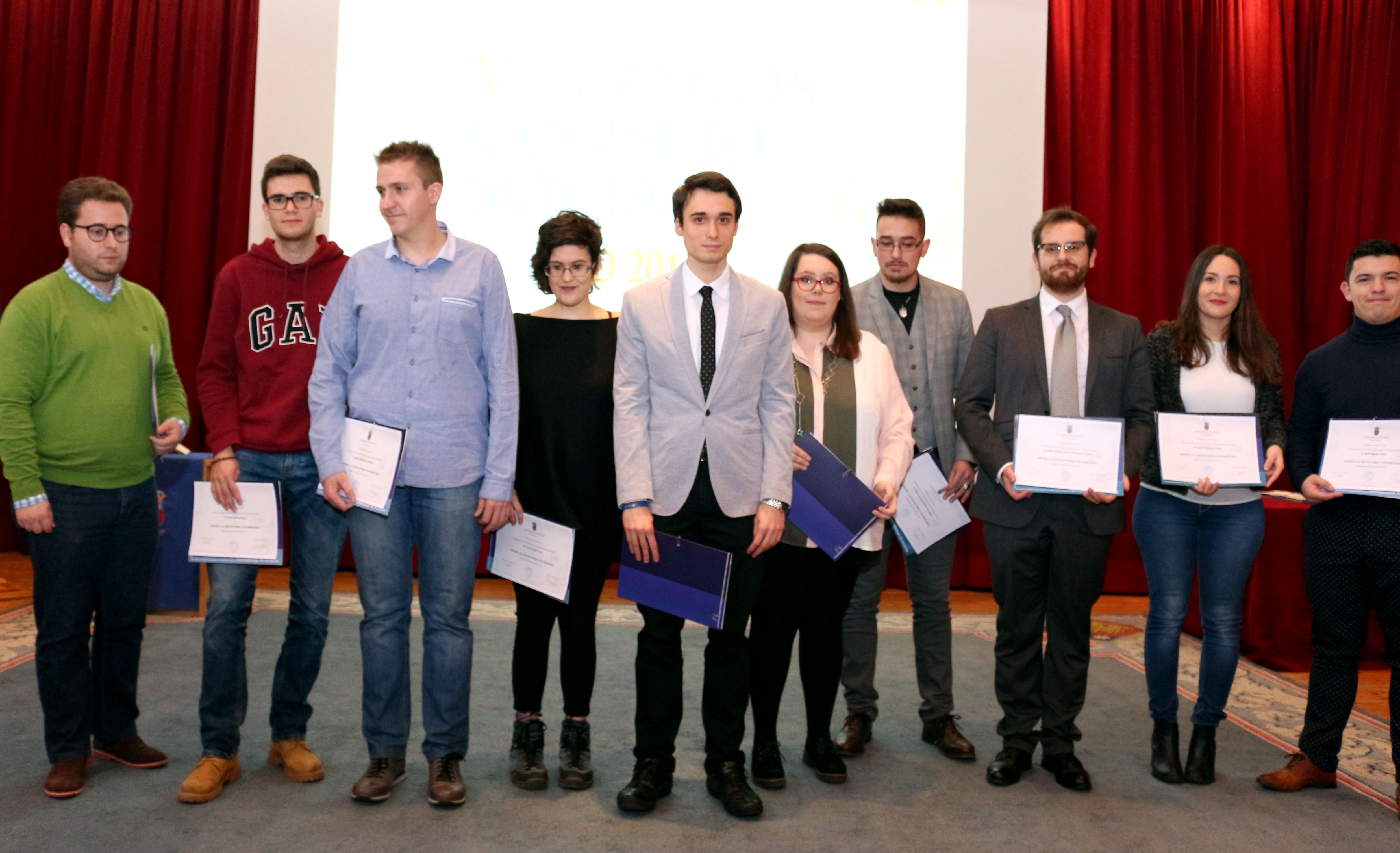 V Premios del Consejo Social. Alumnos
