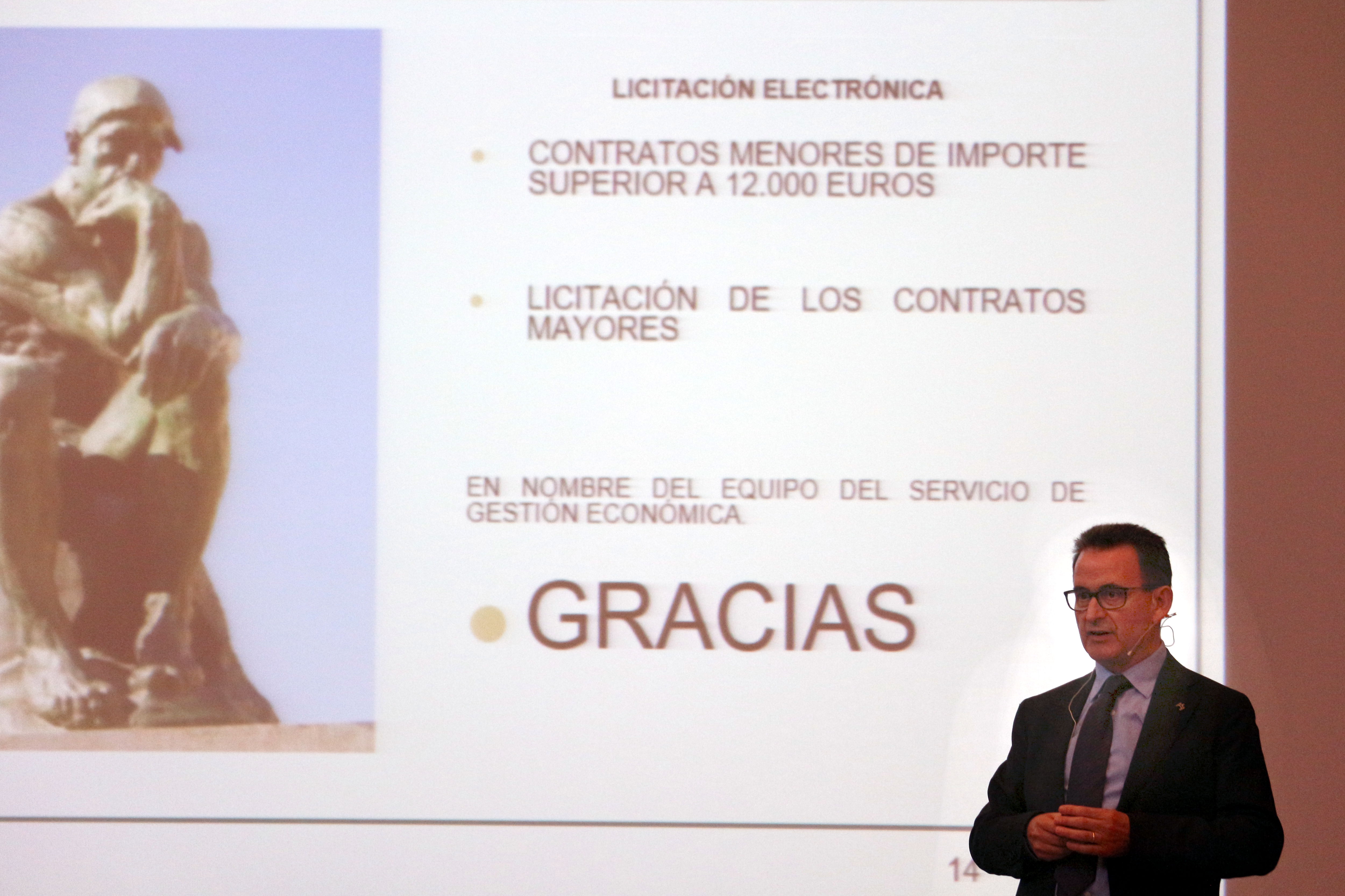 V Premios del Consejo Social. Gerardo Panizo