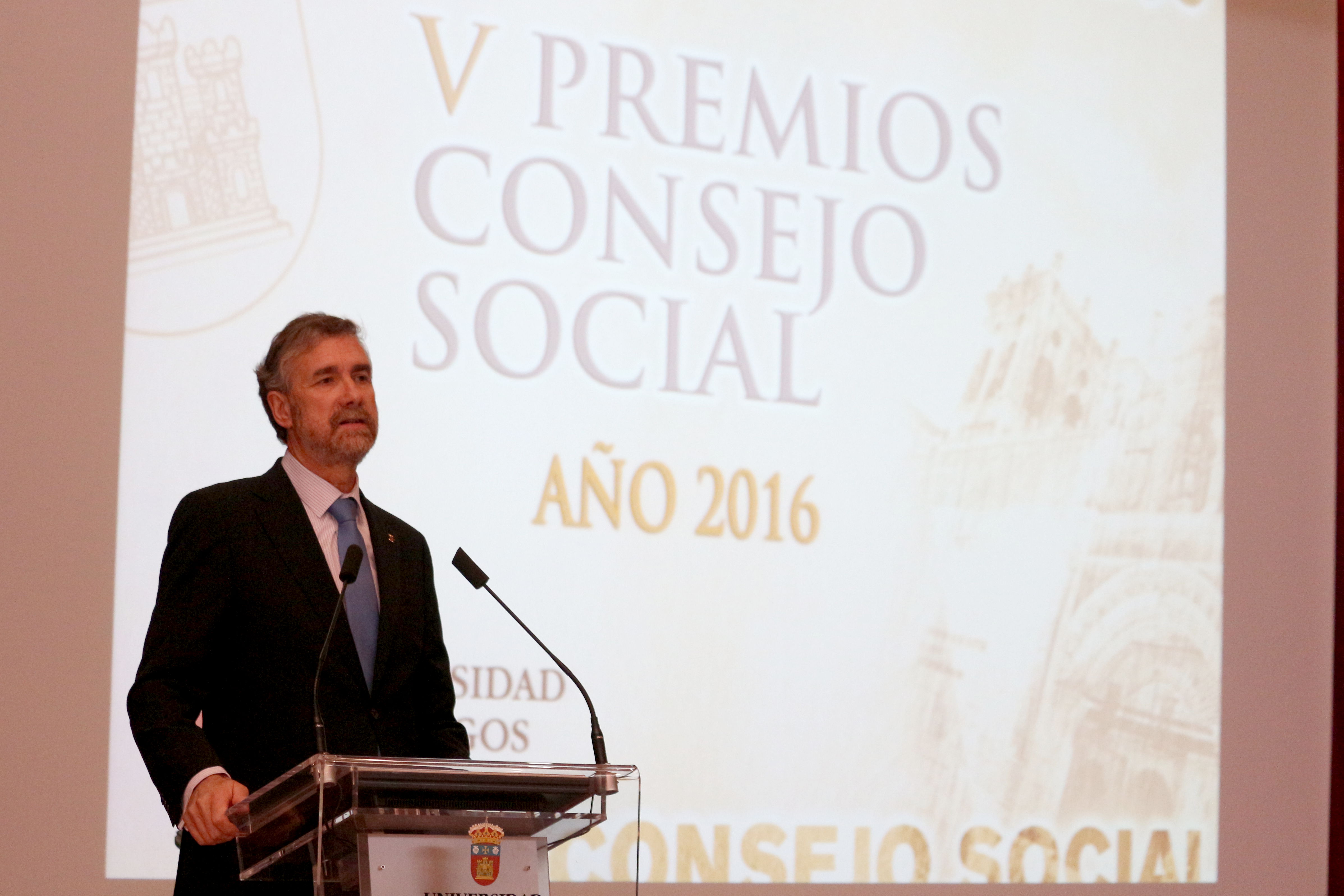 V Premios del Consejo Social. Manuel Pérez Mateos