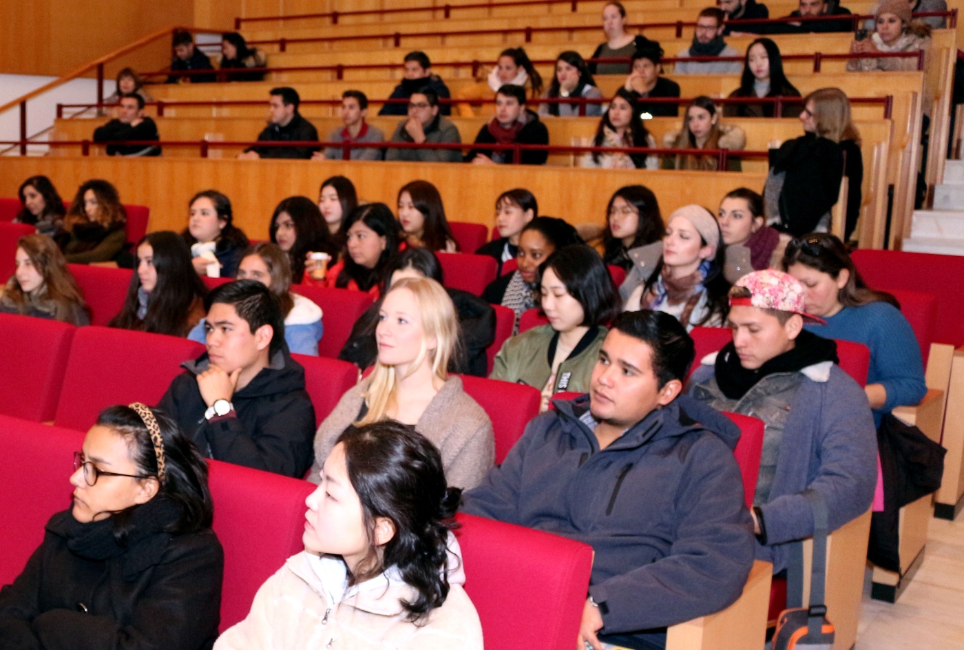Bienvenida estudiantes internacionales