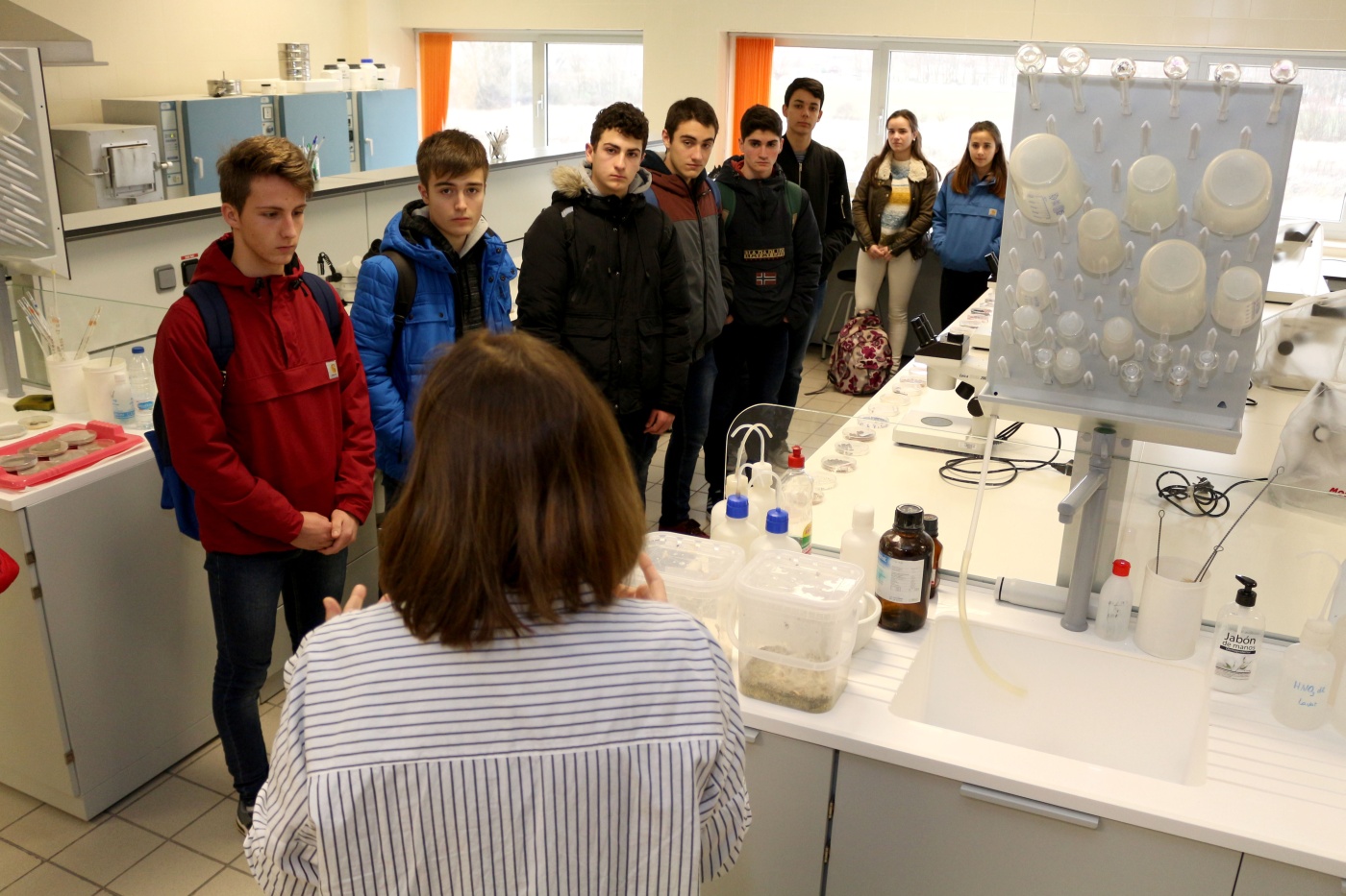 Visitas alumnos de Centros de Secundaria a la UBU - EPS Milanera