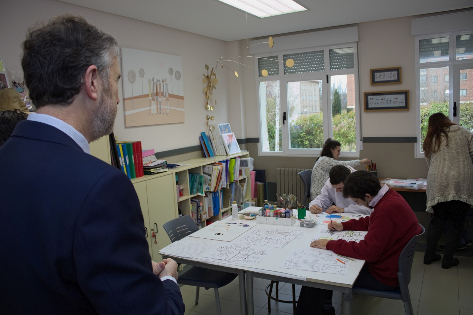 Visita Centro de Día de Autismo Burgos