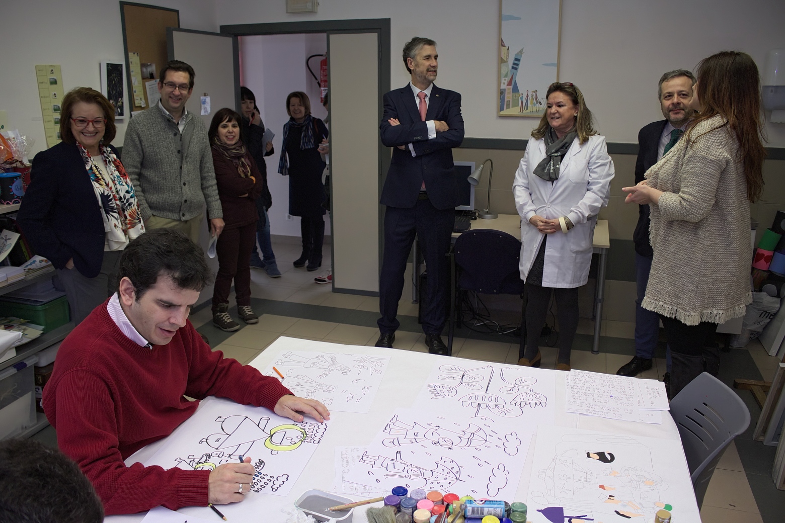 Visita Centro de Día de Autismo Burgos