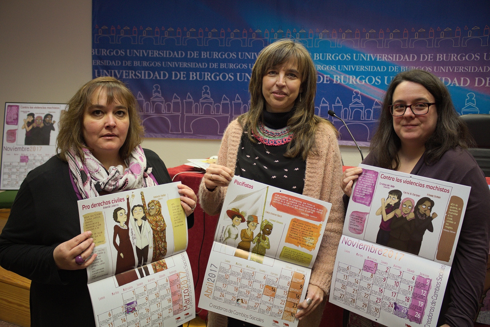 Calendario “Tiempo de Mujeres, Mujeres en el Tiempo” 2017