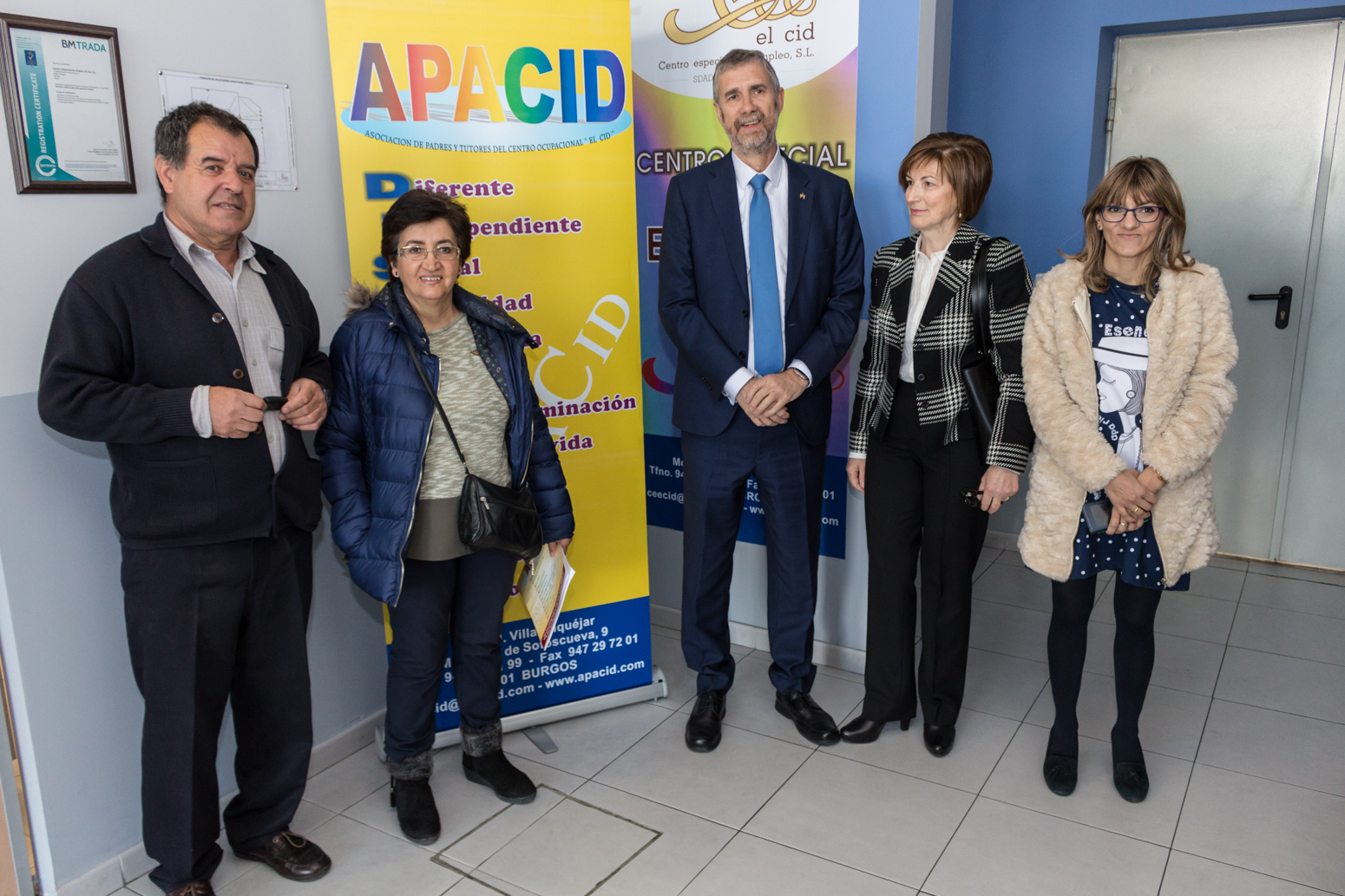 Visita a APACID