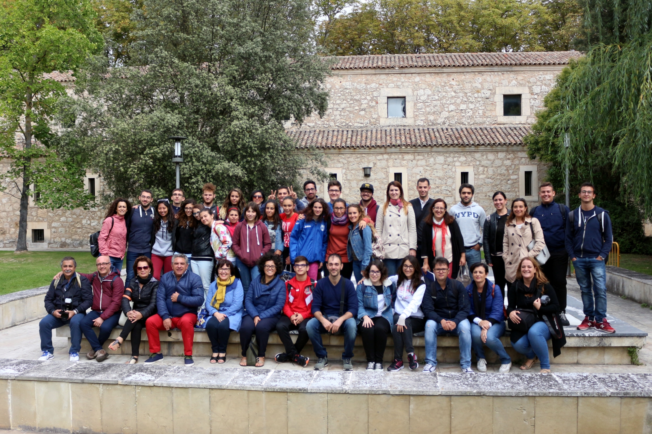 Visita estudiantes sordos sicilianos