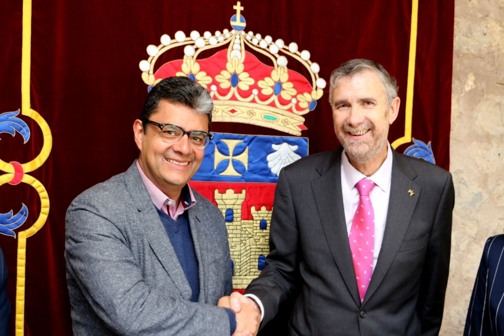 Alumnos colombianos en la Facultad de Derecho
