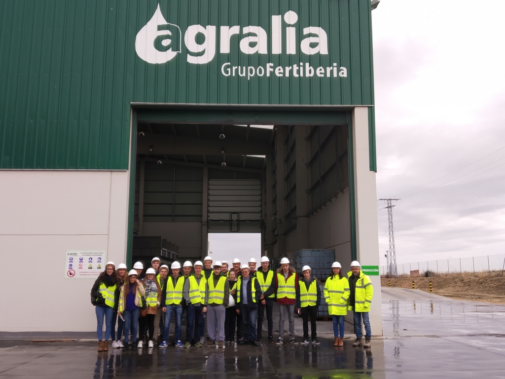 La UBU visita Agralia Fertilizantes