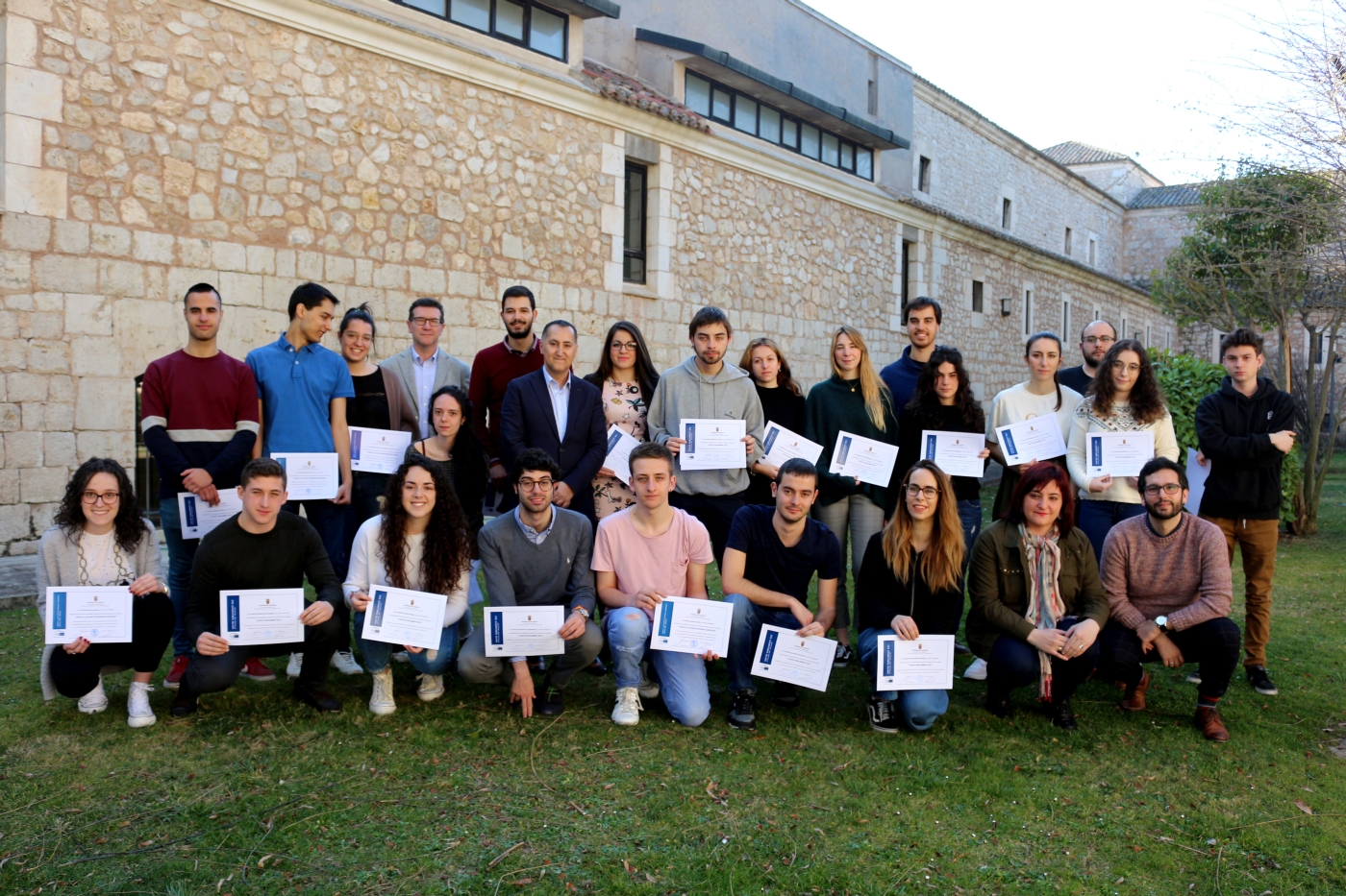 2019-02-26 entrega diplomas alumnos Bruselas