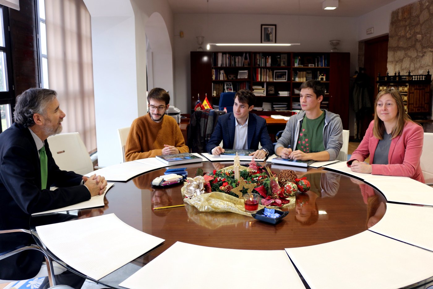 Reunión CAUBU-Rector