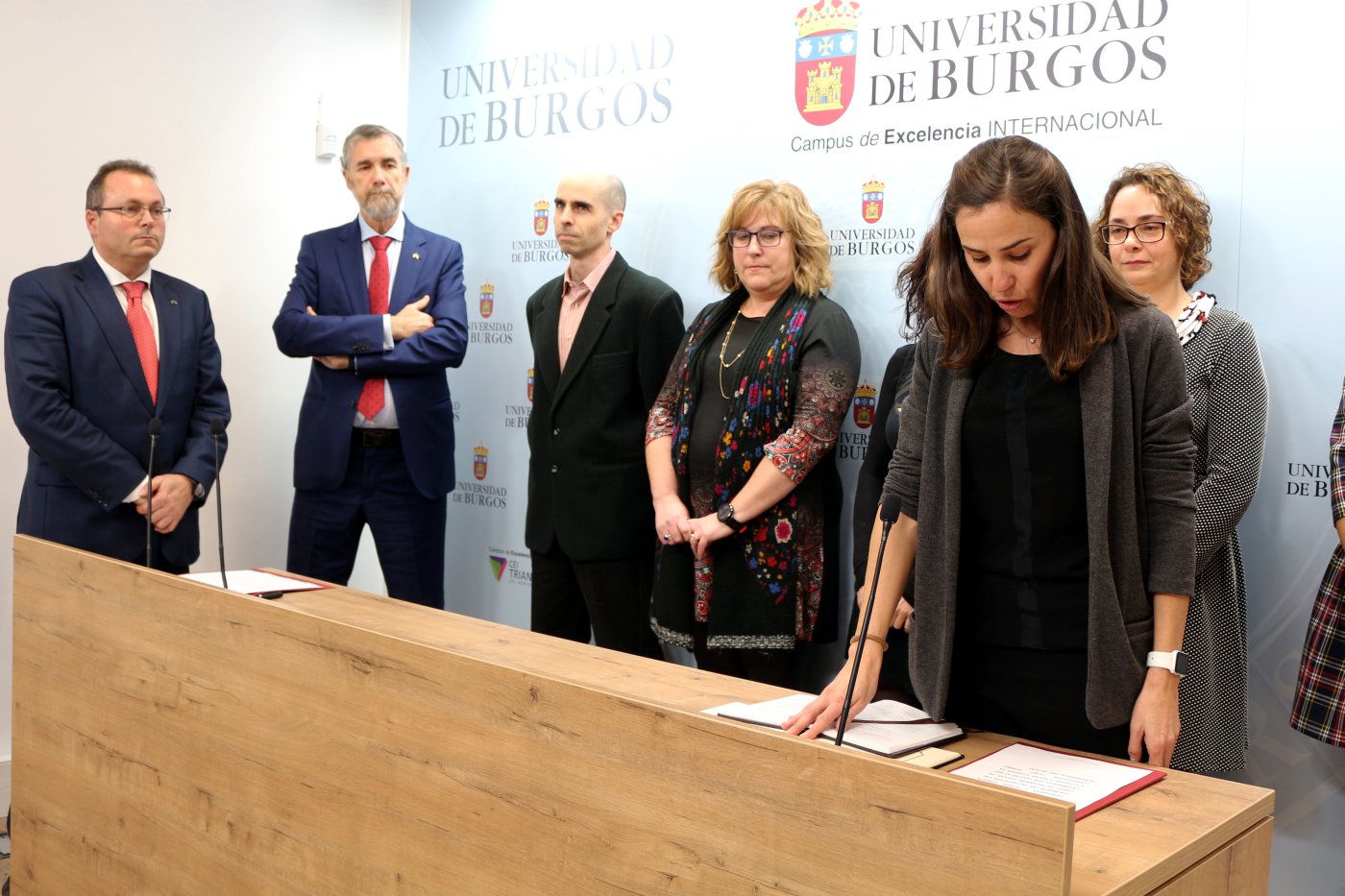 Toma de posesion 6 profesores titulares