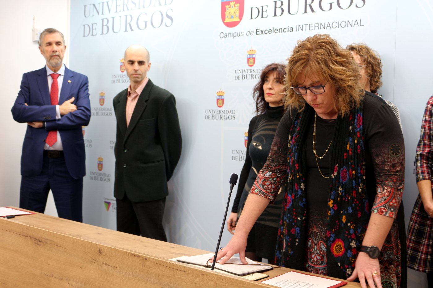 Toma de posesion 6 profesores titulares