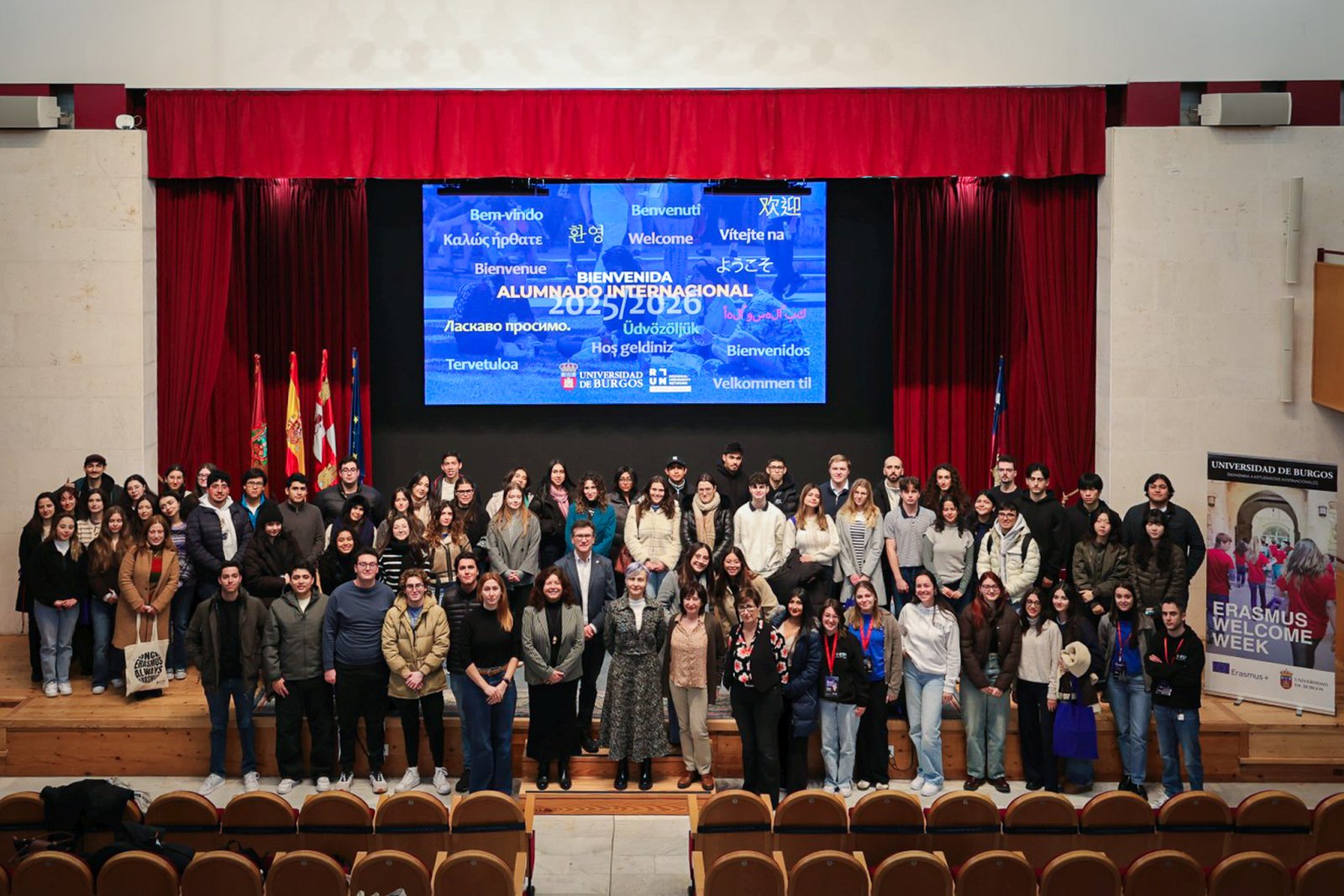 La Universidad de Burgos recibe a 309 estudiantes internacionales en el ...