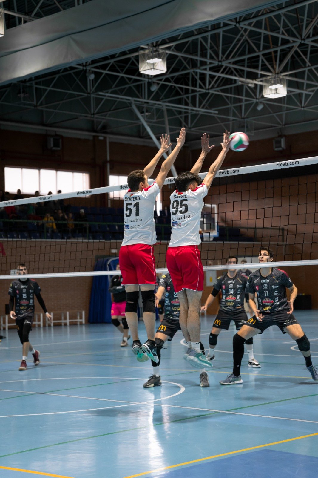 2026-03-07 Voleibol Burgos - Soria. Foto Luis Alvarez