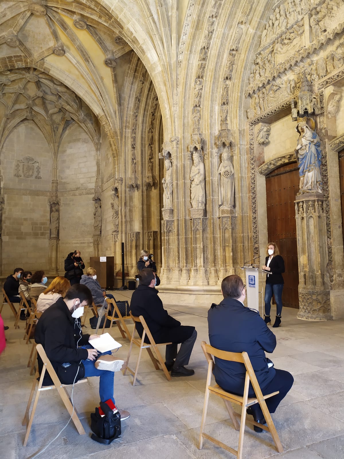 La Universidad de Burgos reconstruye digitalmente la historia de la Catedral de Vitoria-Gasteiz