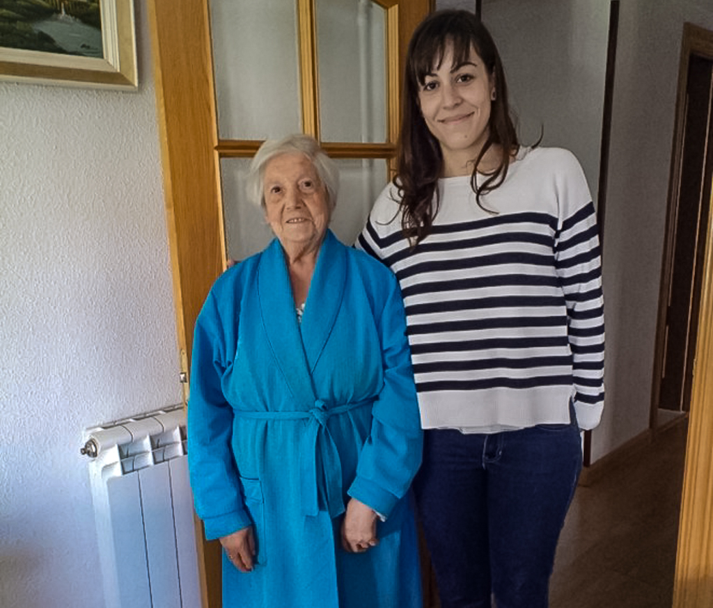 programa de Alojamientos Compartidos. Angelines e Irene