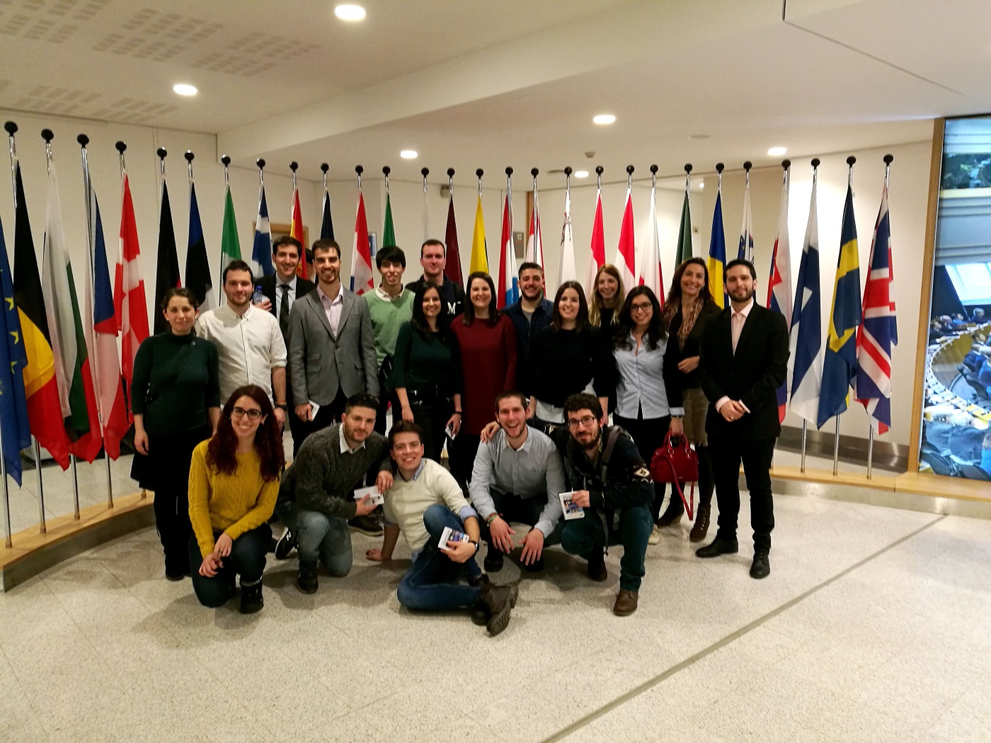 Alumnos de Políticas y Derecho visitaron el Parlamento Europeo