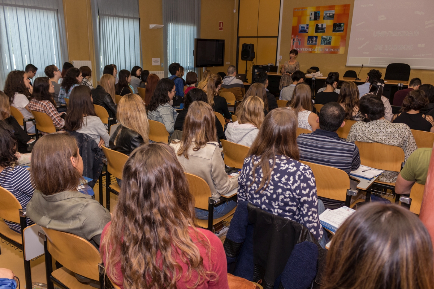 Bienvenida internacionales UBU septiembre 2017