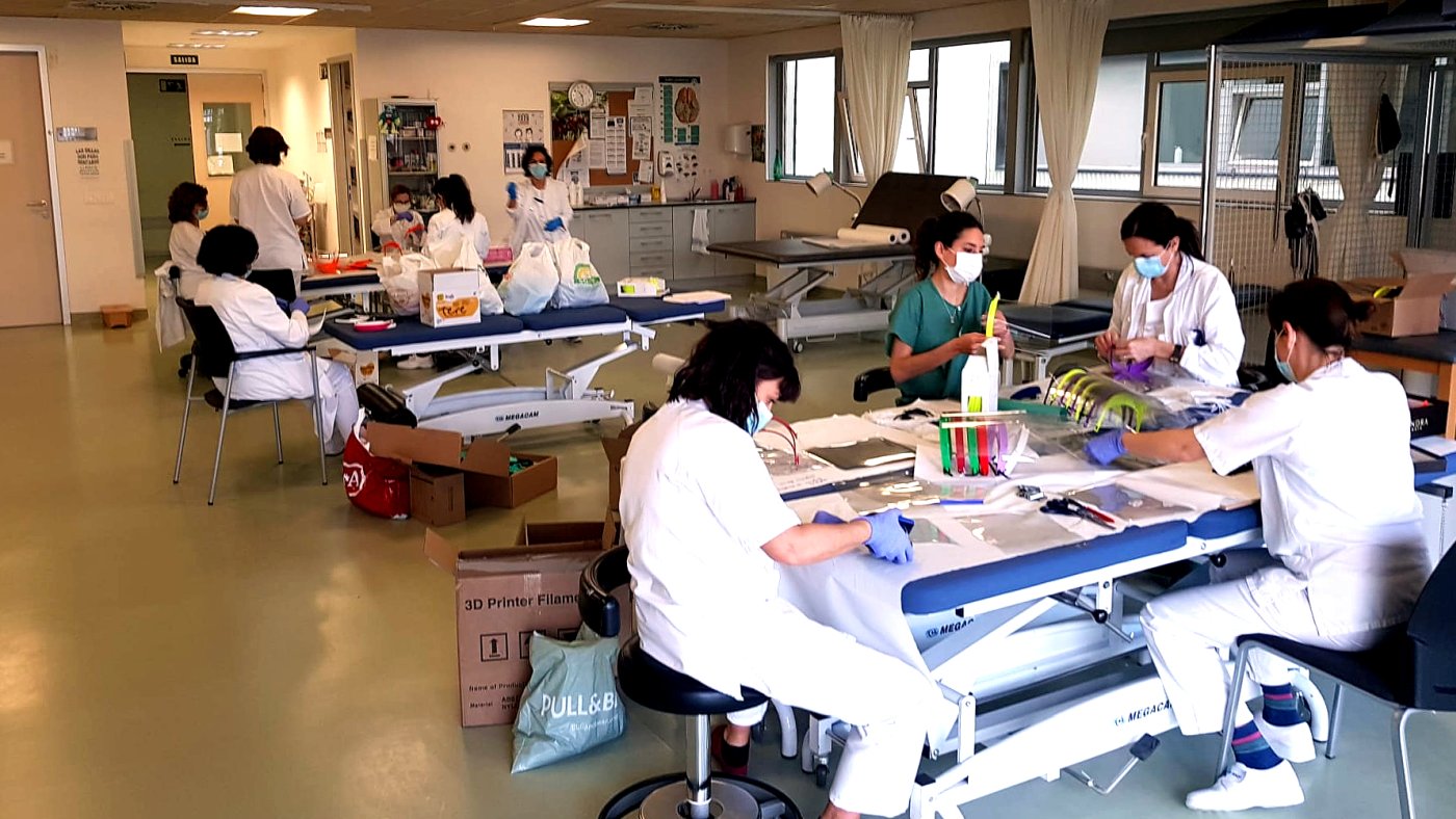 Pantallas montaje HUBU