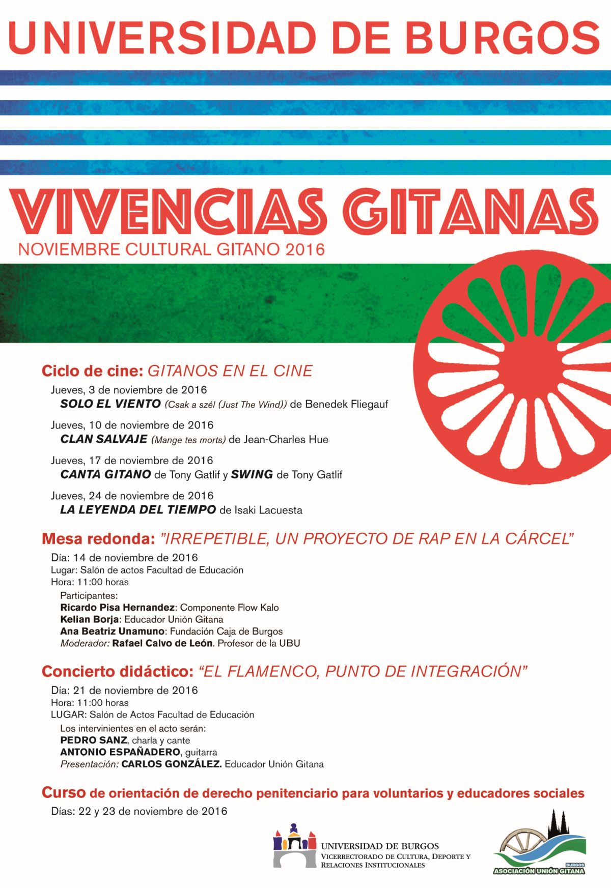 cartel Vivencias gitanas