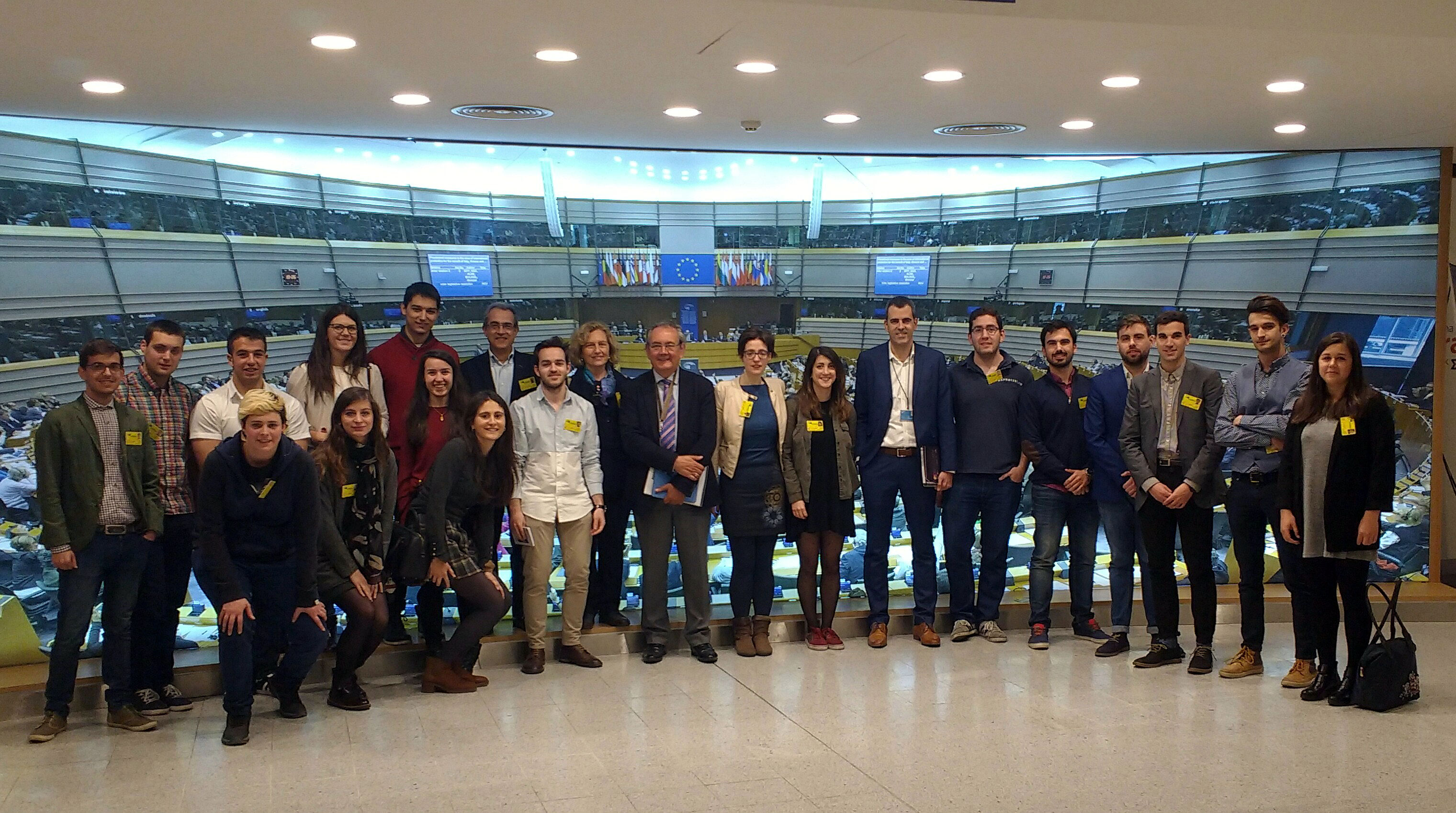 Visita al Parlamento Europeo