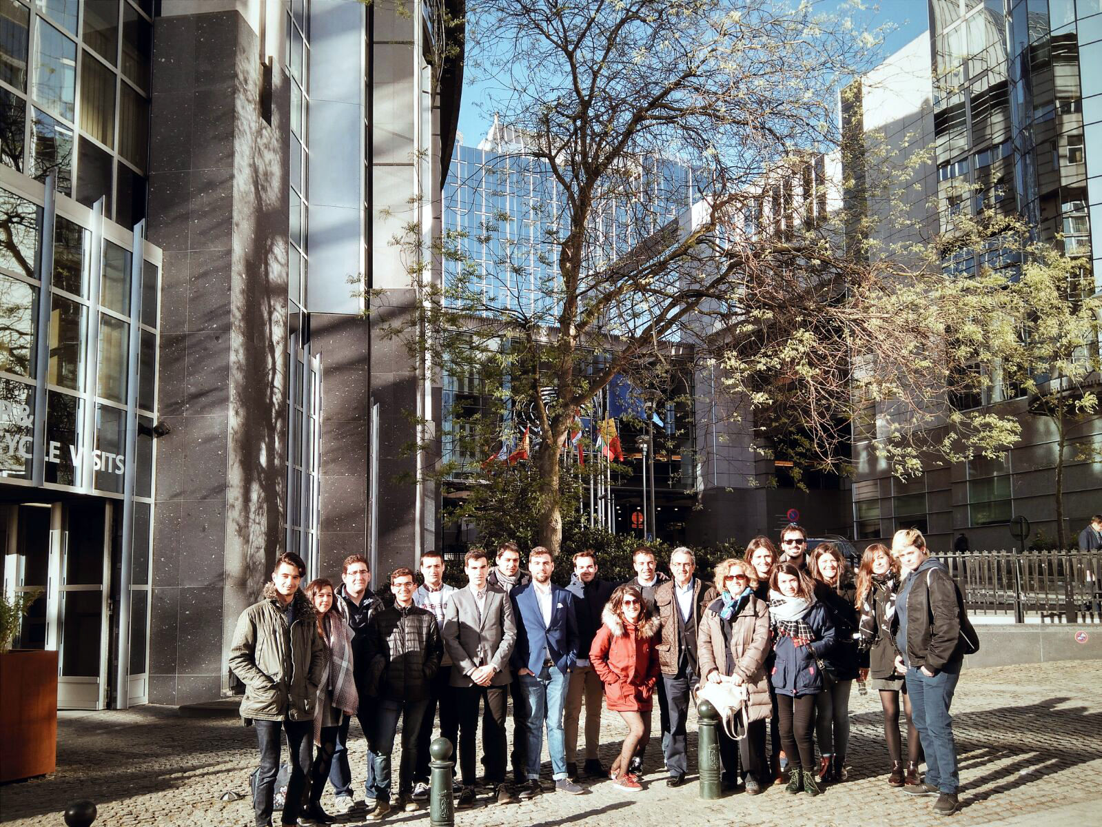 Visita al Parlamento Europeo