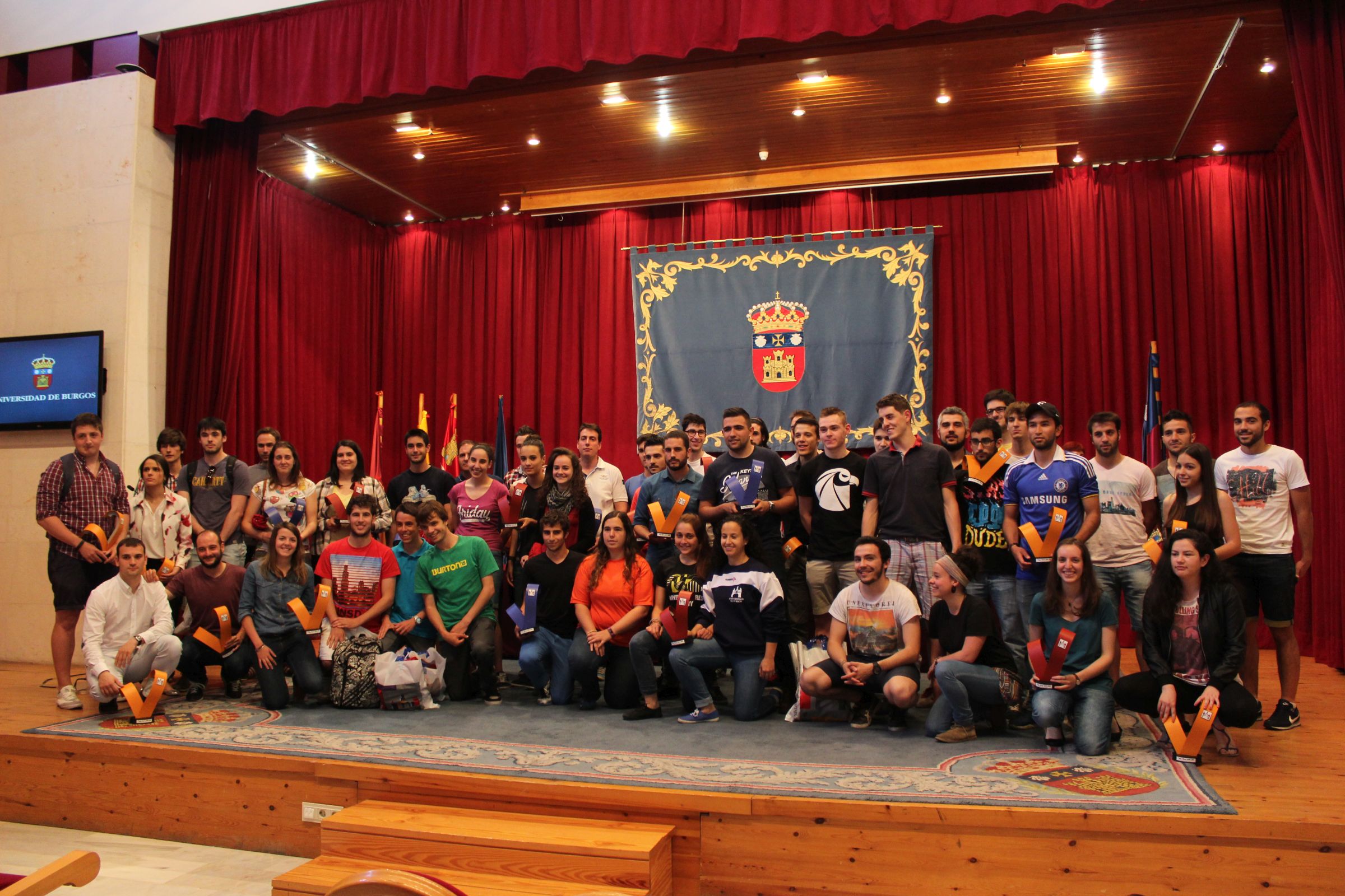La UBU entregó los trofeos de Deporte Universitario. Foto: Cumlaude La UBU entregó los trofeos de Deporte Universitario. Foto: Cumlaude