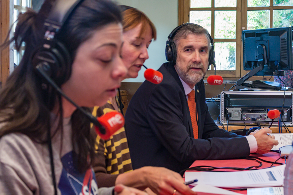 Radio 3 en la UBU - Diego Herrera