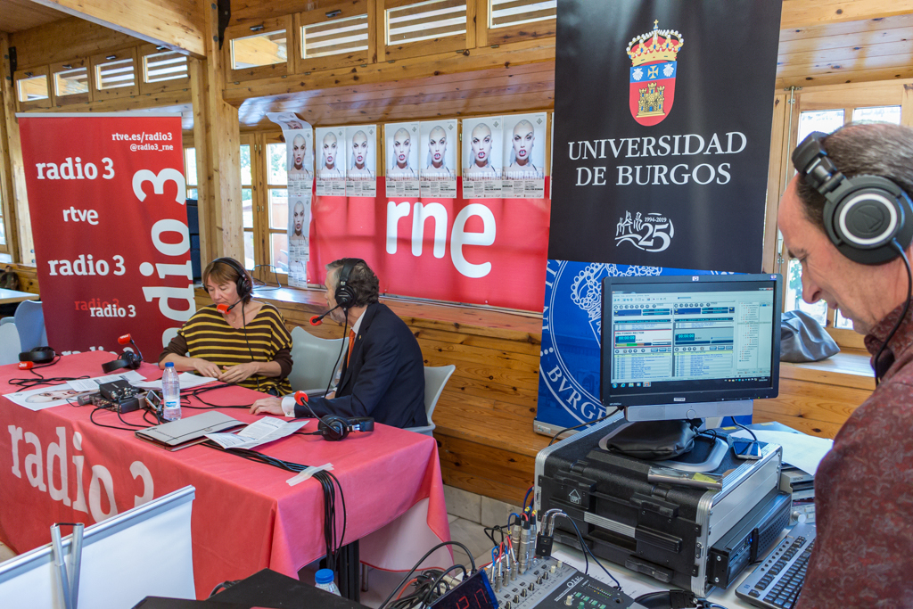 Radio 3 en la UBU - Diego Herrera