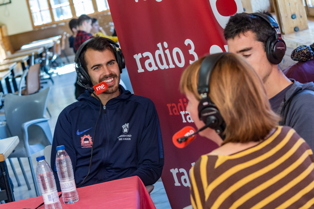 Radio 3 en la UBU - Diego Herrera