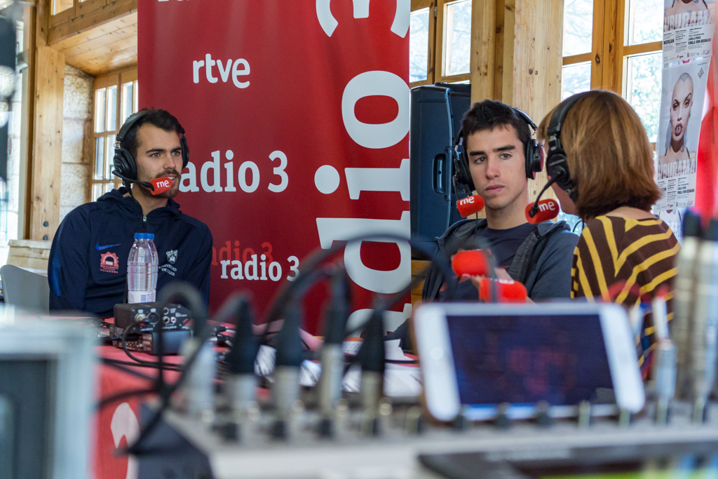 Radio 3 en la UBU - Diego Herrera