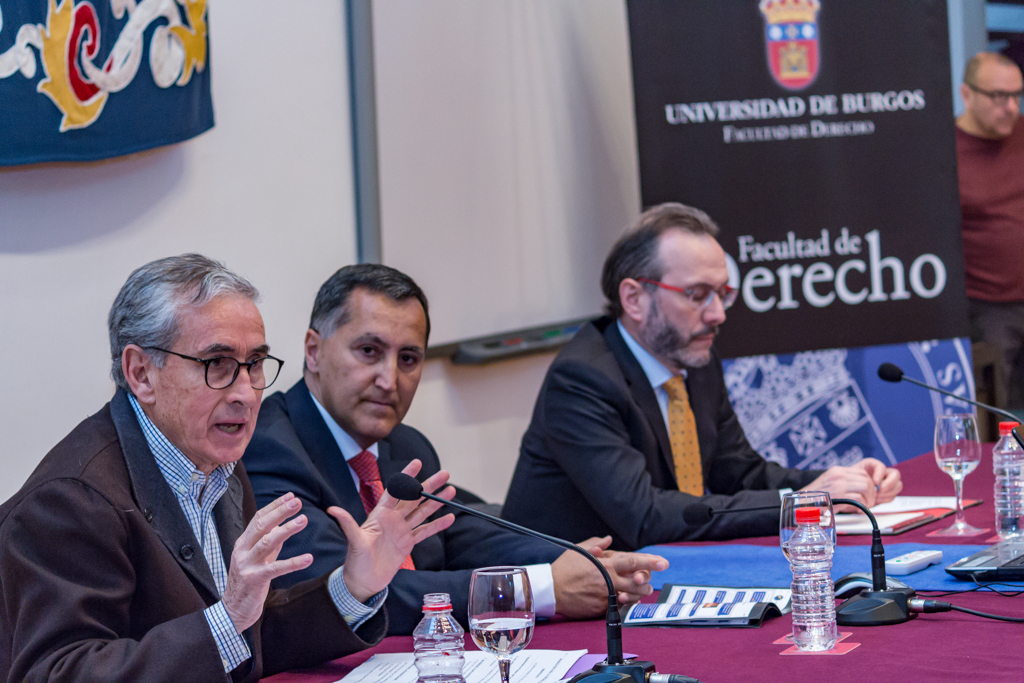 Ramón Jáuregui. Conferencia Facultad Derecho UBU