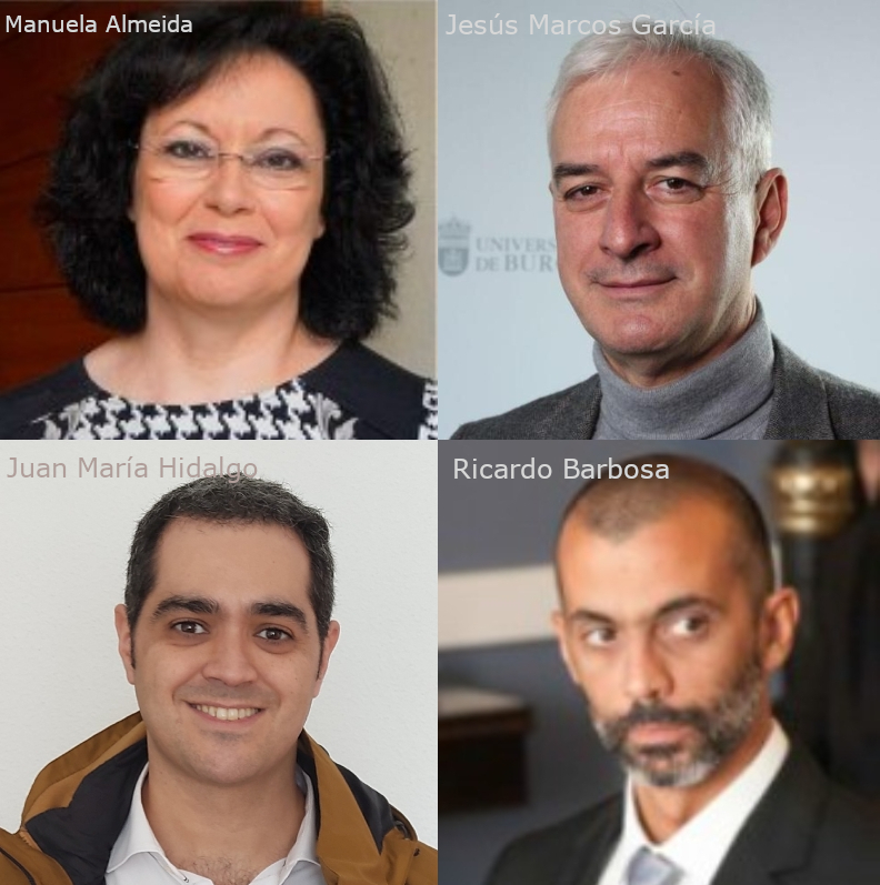 Manuela Almeida - Jesús Marcos García - Juan María Hidalgo - Ricardo Barbosa_