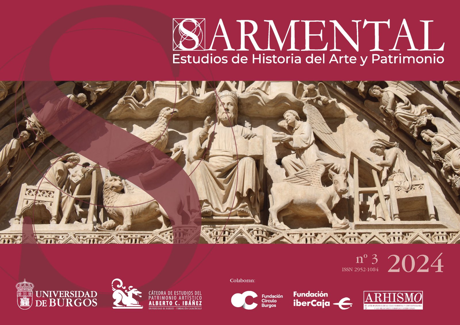 Portada n.º 3 de la Revista Sarmental. Estudios de Historia del Arte y Patrimonio