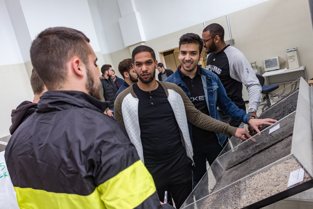 Visita alumnos franceses a la Escuela Politécnica (Milanera) - Diego Herrera Carcedo/UBU