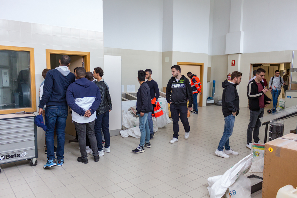 Visita alumnos franceses a la Escuela Politécnica (Milanera) - Diego Herrera Carcedo/UBU