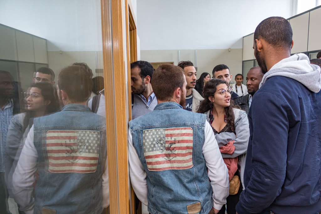 Visita alumnos franceses a la Escuela Politécnica (Milanera) - Diego Herrera Carcedo/UBU