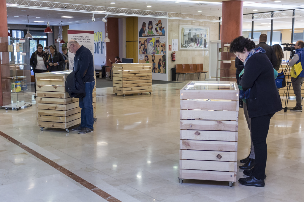 Visita exposición Hijos de Santiago Rodríguez